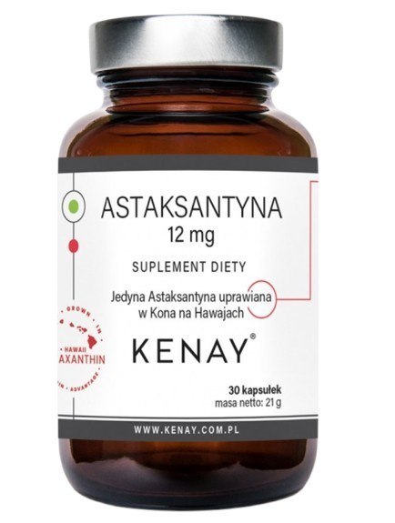 Kenay KENAY Astaksantyna 12 mg (30 kaps.)