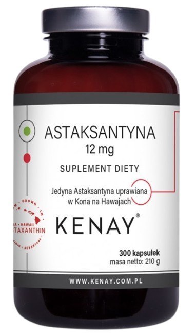Kenay KENAY Astaksantyna 12 mg (300 kaps.)