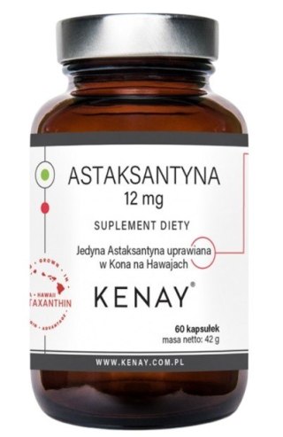 Kenay KENAY Astaksantyna 12 mg (60 kaps.)