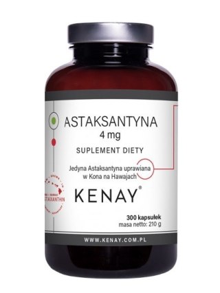 Kenay KENAY Astaksantyna 4 mg (300 kaps.)
