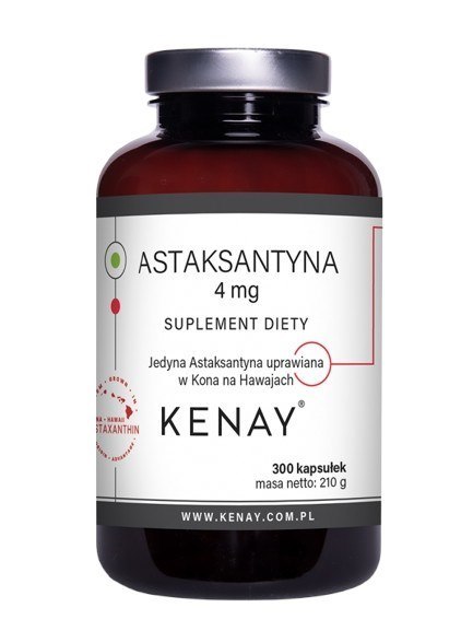 Kenay KENAY Astaksantyna 4 mg (300 kaps.)