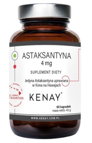 Kenay KENAY Astaksantyna 4 mg (60 kaps.)