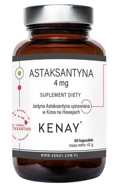 Kenay KENAY Astaksantyna 4 mg (60 kaps.)