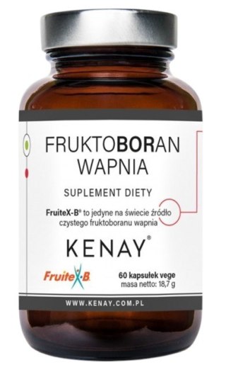 Kenay KENAY Fruktoboran wapnia FruiteX-B® (60 kaps.)