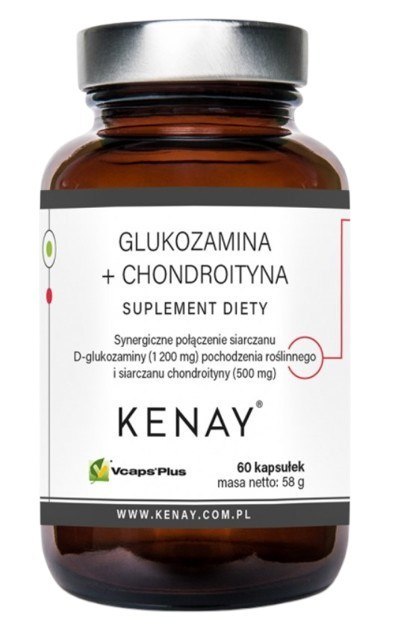 Kenay KENAY Glukozamina + Chondroityna (60 kaps.)