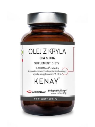 Kenay KENAY Superba Boost Olej z Kryla - EPA & DHA (60 kaps.)