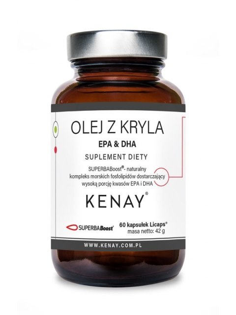 Kenay KENAY Superba Boost Olej z Kryla - EPA & DHA (60 kaps.)