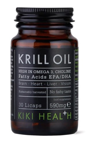 Kiki Health KIKI HEALTH Krill Oil - Olej z Kryla 590 mg (30 kaps.)