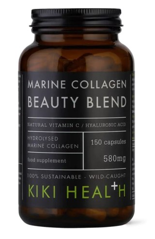 Kiki Health KIKI HEALTH Marine Collagen Beauty Blend - Kolagen morski (150 kaps.)