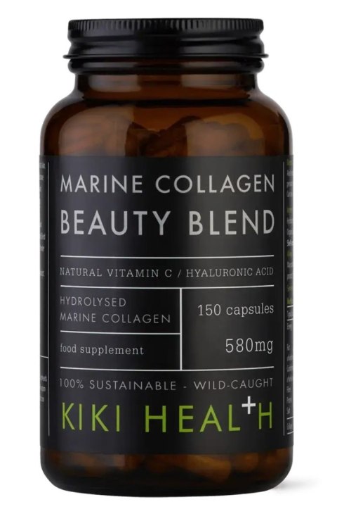Kiki Health KIKI HEALTH Marine Collagen Beauty Blend - Kolagen morski (150 kaps.)