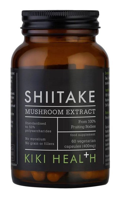 Kiki Health KIKI HEALTH Shitake (Shiitake) Mushroom Extract (60 kaps.)