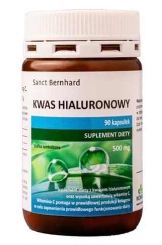 Krauterhaus Sanct Bernhard KRAUTERHAUS SANCT BERNHARD Kwas hialuronowy (90 kaps.)