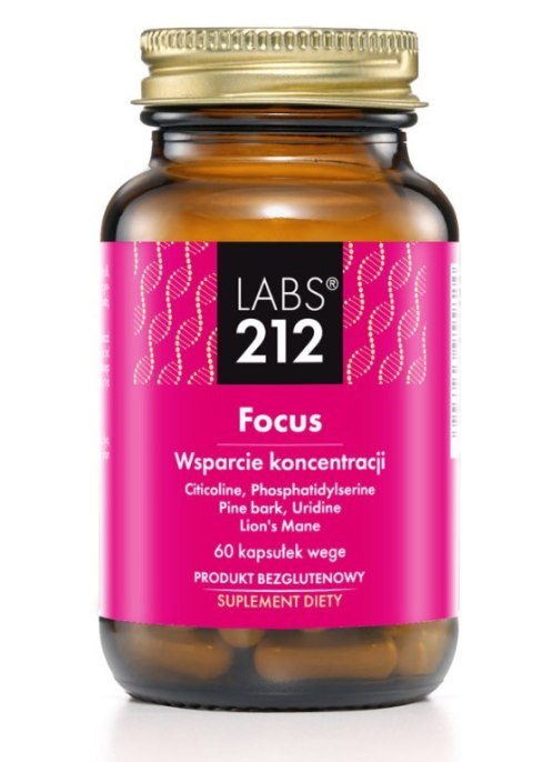 Labs212 LABS212 Focus - Wsparcie koncentracji (60 kaps.)
