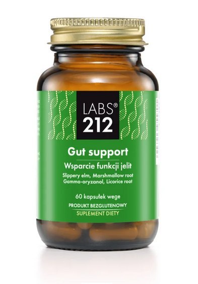 Labs212 LABS212 Gut Support - Wsparcie jelit (60 kaps.)