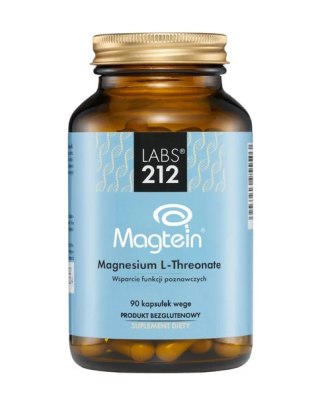 Labs212 LABS212 Magnesium L-Threonate Magtein - L-Treonian magnezu (90 kaps.)