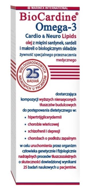 Marinex MARINEX BioCardine Omega-3 Cardio & Neuro Lipids (200 ml)