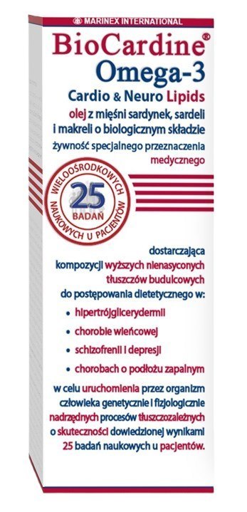 Marinex MARINEX BioCardine Omega-3 Cardio & Neuro Lipids (200 ml)