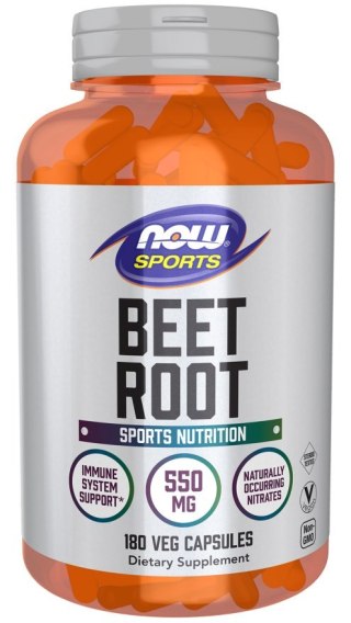 NOW Foods NOW FOODS Beet Root - Burak korzeń (180 kaps.)