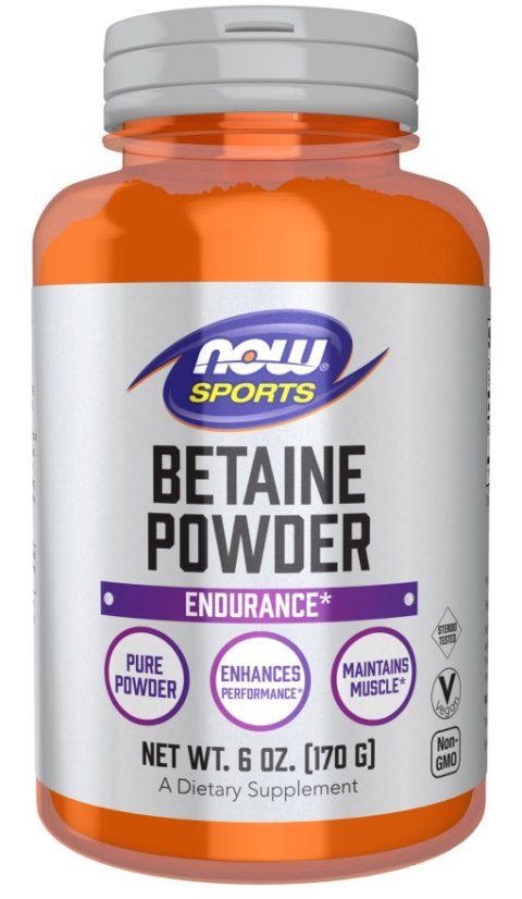 NOW Foods NOW FOODS Betaine Powder - Betaina w Proszku (170 g)