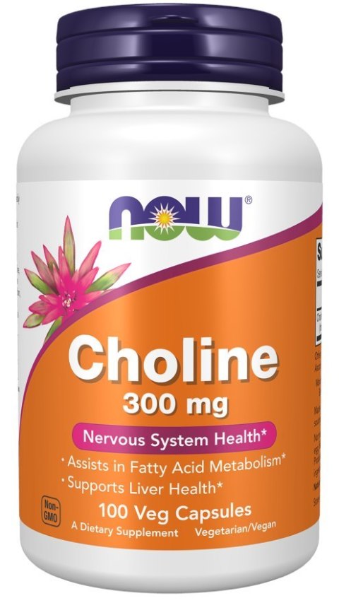 NOW Foods NOW FOODS Cholina 300 mg (100 kaps.)