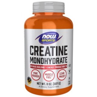 NOW Foods NOW FOODS Creatine Monohydrate - Monohydrat kreatyny (227 g)