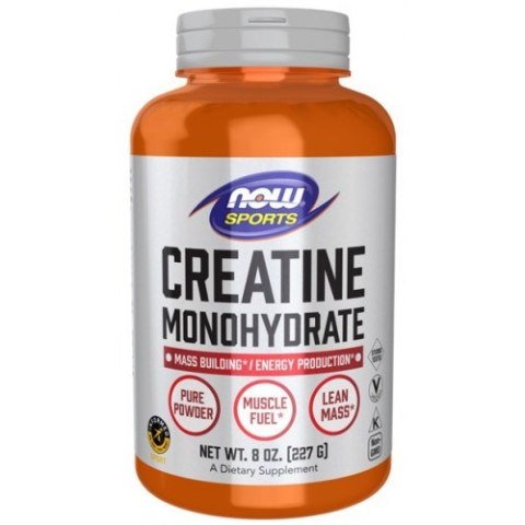 NOW Foods NOW FOODS Creatine Monohydrate - Monohydrat kreatyny (227 g)