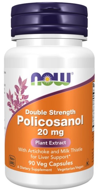 NOW Foods NOW FOODS Polikosanol 20 mg (90 kaps.)