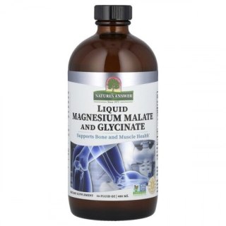 Nature's Answer NATURE'S ANSWER Liquid Magnesium Malate and Glycinate (480 ml)