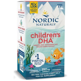 Nordic Naturals NORDIC NATURALS Childrens DHA 250 mg (360 kaps.)