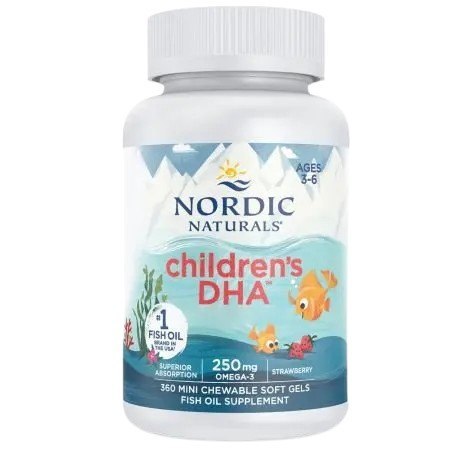 Nordic Naturals NORDIC NATURALS Childrens DHA 250 mg (360 kaps.)