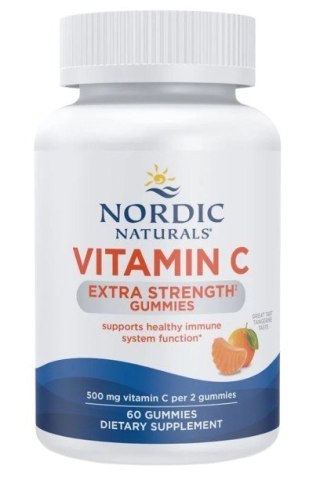 Nordic Naturals NORDIC NATURALS Vitamin C Extra Strenght Gummies (60 żelek)