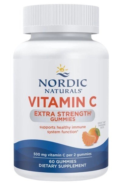 Nordic Naturals NORDIC NATURALS Vitamin C Extra Strenght Gummies (60 żelek)