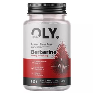 OLY OLY Berberine - Chlorowodorek Berberyny 500 mg (60 kaps.)