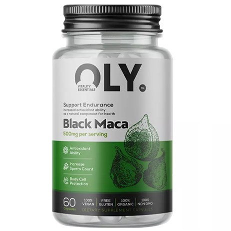 OLY OLY Black Maca - Czarna maca 500 mg (60 kaps.)