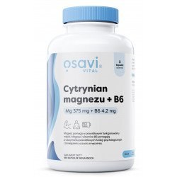 Osavi OSAVI Cytrynian magnezu + B6 (180 kaps.)