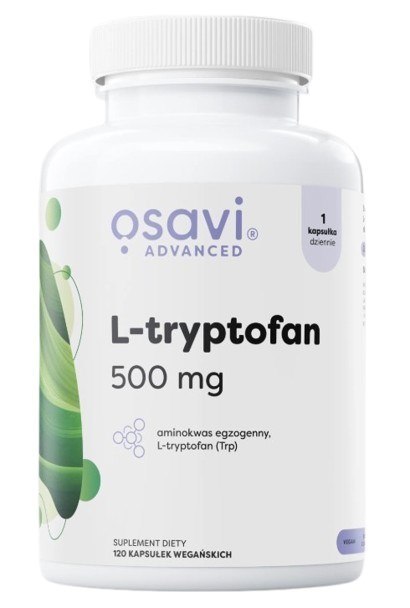 Osavi OSAVI L-tryptofan 500 mg (120 kaps.)