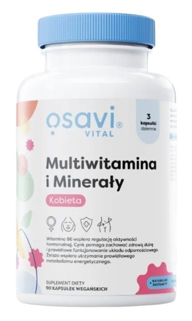 Osavi OSAVI Multiwitamina i Minerały Kobieta (90 kaps.)