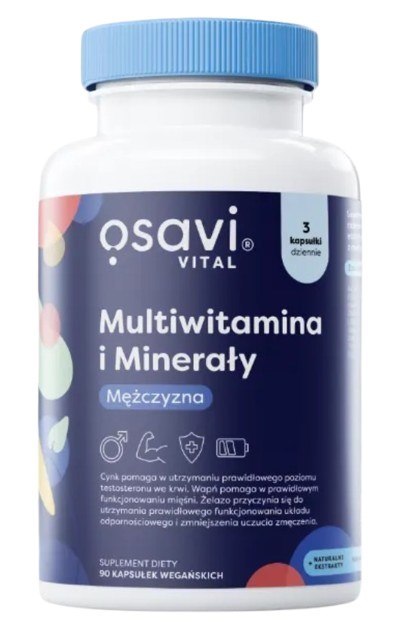 Osavi OSAVI Multiwitamina i Minerały Mężczyzna (90 kaps.)