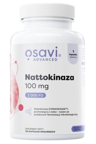 Osavi OSAVI Nattokinaza 100 mg (120 kaps.)