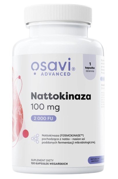 Osavi OSAVI Nattokinaza 100 mg (120 kaps.)