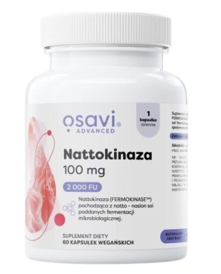 Osavi OSAVI Nattokinaza 100 mg (60 kaps.)