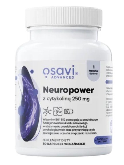 Osavi OSAVI Neuropower z Cytykoliną 250 mg (60 kaps.)