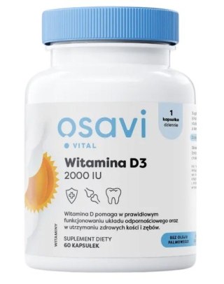 Osavi OSAVI Witamina D3 2000 IU (60 kaps.)