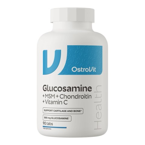 OstroVit OSTROVIT Glukozamina + MSM + Chondroityna + Witamina C (90 tabl.)