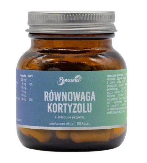 Panaseus PANASEUS Równowaga kortyzolu (50 kaps.)