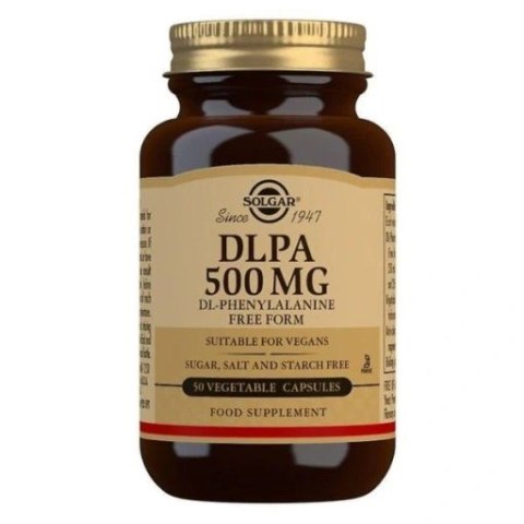 Solgar SOLGAR DLPA (Fenyloalanina) 500 mg (50 kaps.)