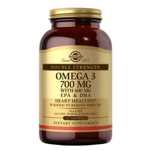 Solgar SOLGAR Double Strength Omega-3 (120 kaps.)