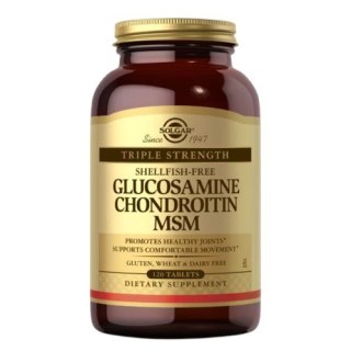 Solgar SOLGAR Glucosamine, Chondroitin, MSM (120 tabl.)
