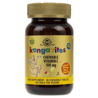 Solgar SOLGAR Kangavites Chewable Vitamin C (90 tabl.)