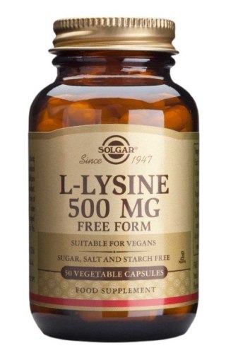 Solgar SOLGAR L-Lysine HCL 500 mg (50 kaps.)
